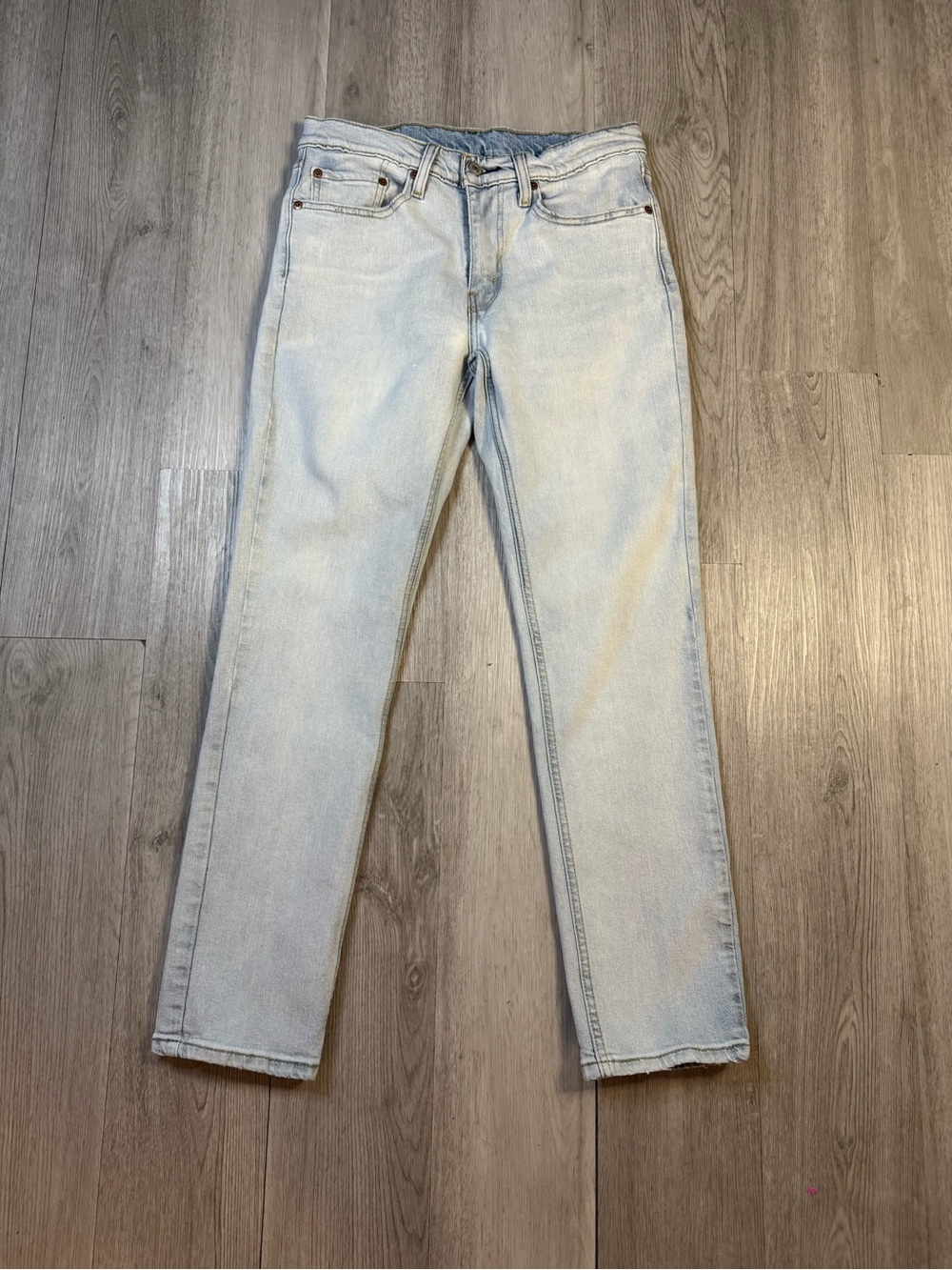 Levi’s 511 Men’s Slim Fit Light Wash Blue Stretch Denim Jeans 31x30